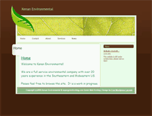 Tablet Screenshot of kenanenvironmental.com